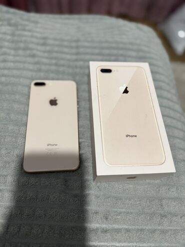 фото на стекле: IPhone 8 Plus, 64 ГБ, Rose Gold, Коробка