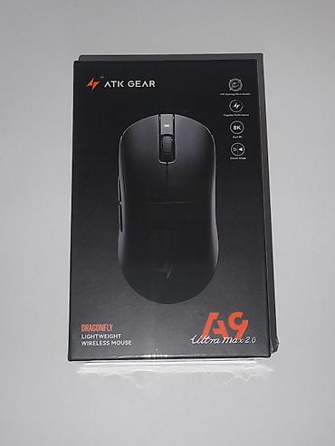 игровое: Игровая беспроводная мышь ATK Gear A9 Ultra Max 2.0 Dragonfly. Лёгкая — 1
