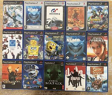 Oyun diskləri: PlayStation oyun diskləri – PS2, PS3, PS4 üçün — 5
