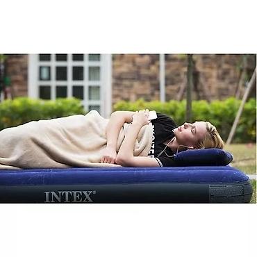 intex matras: 🔹️Intex hava döşəkləri🛏 🔹️Ölçüsü 1,52×2,03×28sm📏 🔹️Ölkə daxili pulsuz — 3
