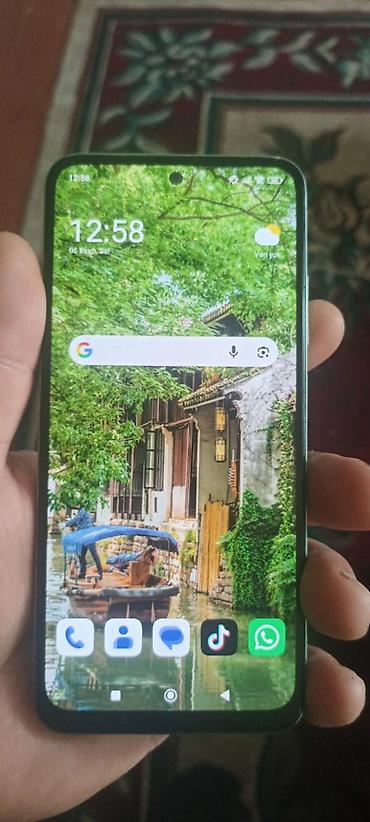 redmi note 60: Redmi 256 GB, rəng - Yaşıl, Barmaq izi — 1