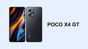 скупка телефонов дорого: Poco X4 GT, Б/у, 256 ГБ, цвет - Черный, 2 SIM