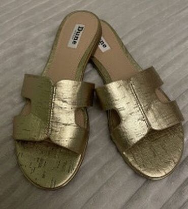 zara papuce: Fashion slippers, Dune, 38