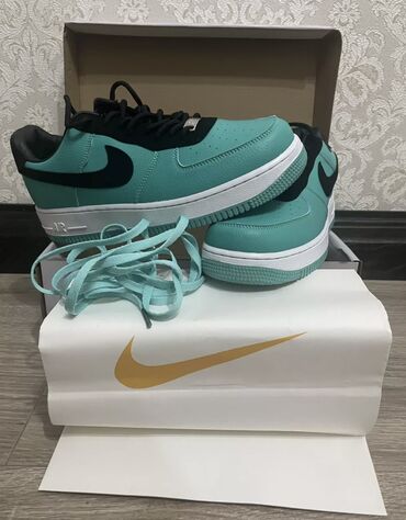 купить кроссовки найк в бишкеке: Nike Air force 1 42 размер Tiffany Синий Тиффани Новый Люка