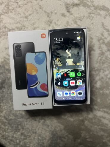 Redmi: Redmi Note 11S, 128 GB, rəng - Göy, Face ID — 3