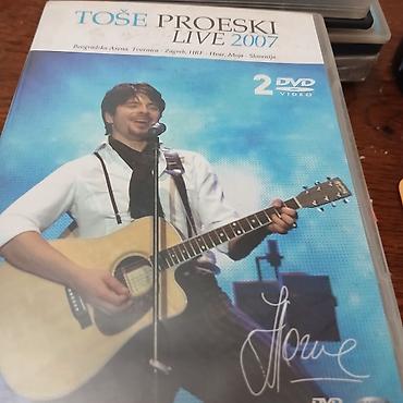 gitare beograd: Dvd tose proeski Live — 1
