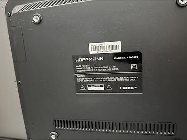tv box android 2020: Hoffmann 43A3500 Smart TV – 43 düym Xüsusiyyətlər: - Ekran: 43" LED — 3