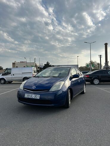 Toyota: Toyota Prius (2-ci nəsil) hibrid hetçbek - tünd mavi rəng 4 eded Teze — 5