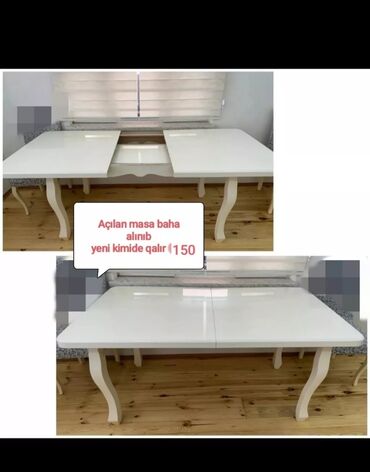продам стол и стулья: Yeni, Dördbucaq masa, Türkiyə