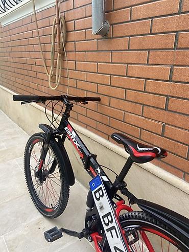 Velosipedlər: BMX GTR dağ velosipedi - Rəng: qara/qırmızı dizayn, BMx GTR loqosu - — 3