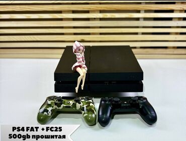 order ps4: PlayStation 4-fat, 500gb, Прошитая в отличном состоянии