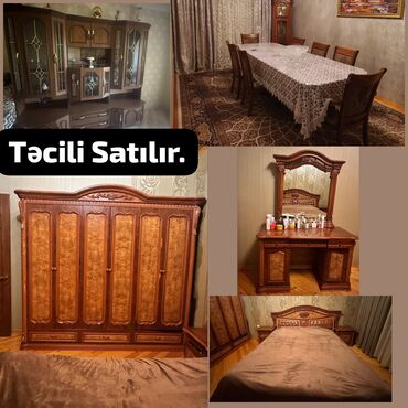 Kreslolar: İkinəfərlik çarpayı, Dolab, Komod, Termo, Malayziya, İşlənmiş