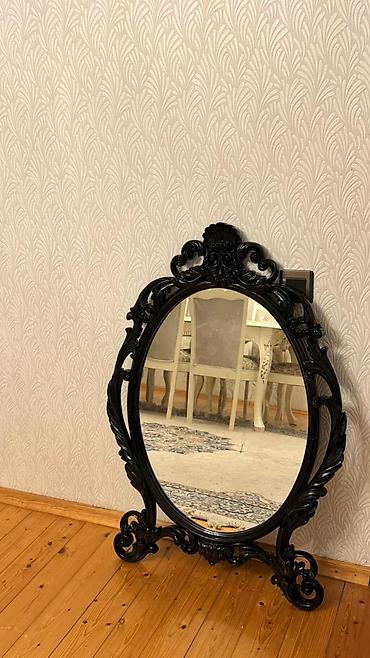 divar üçün dekorlar: Güzgü Divar üçün, Oval, Dekorativ, Naxışlı — 2