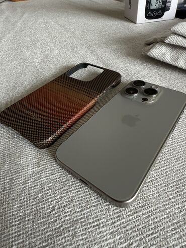 редми нот 13 ош: IPhone 15 Pro, Б/у, 512 ГБ, Natural Titanium, Чехол, 90 %