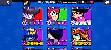 xbox one fat: Игровой аккаунт Brawl Stars - Трофеи: 36 085 (рекорд 36 087) - Путь к — 3