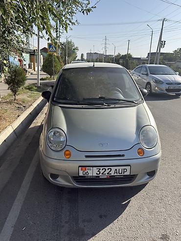 арзан матиз 1: Daewoo Matiz: 2007 г., 0.8 л, Кол менен иштөөчү, Бензин, Хетчбек — 1