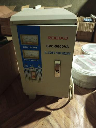 baklar və cənlər: ROCIAD SVC-5000VA – Avtomatik Gərginlik Tənzimləyicisi (AC AVR) - — 1