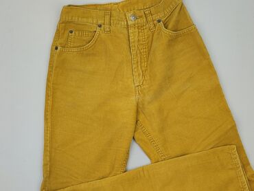 stradivarius woskowane spodnie z wysokim stanem: Jeans for women, size L (EU 40)