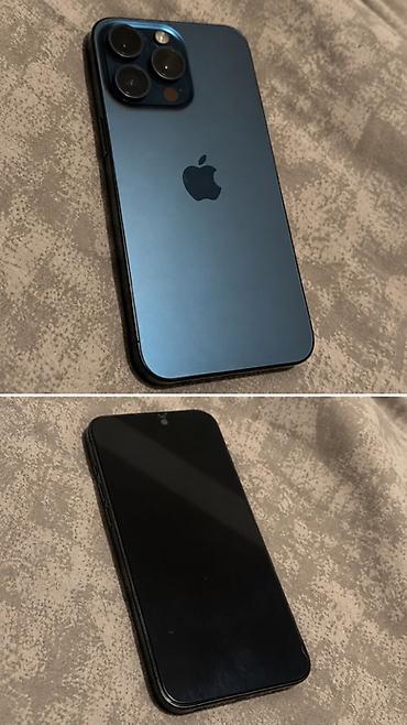 telefon ucun qulaqciqlar: IPhone 15 Pro Max, Mavi, Face ID — 1