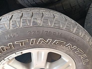 225 60 р16: Комплект из 4 колес в сборе на дисках Toyota. - Шины: Continental — 3