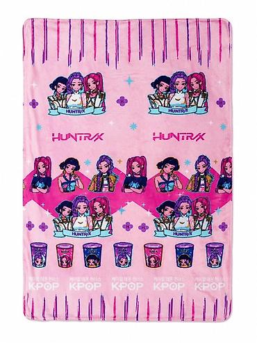 muzicki tepih za decu: K-Pop ćebe 220 × 150 cm 💗💜 Prelepo i nežno ćebe sa atraktivnim K-Pop — 2