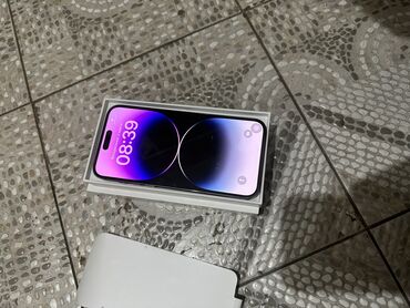 apple watch series 7 копия: IPhone 14 Pro Max, Б/у, 256 ГБ, Deep Purple, Коробка, 86 %