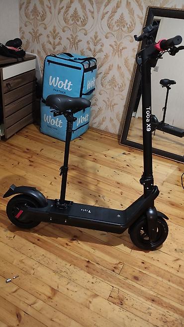elektrikli scooter off road: Tooda X9 elektrik skuter - Güclü elektrik mühərriki və iri platforma — 1
