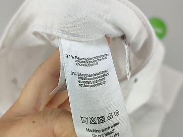 szerokie spodnie pull: Jeansy damskie, rozmiar L — 5