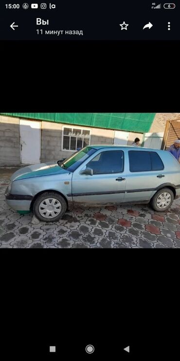 Транспорт: Volkswagen Golf: 1.8 л | 1992 г. | Хэтчбэк