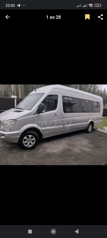 спринтер 318: Mercedes-Benz Sprinter: 2007 г., 3 л, Автомат, Дизель, Бус