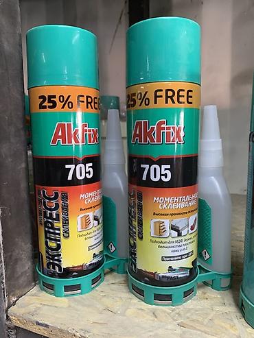 Суперклей: Akfix, Для дерева, В аэрозольном баллоне — 1