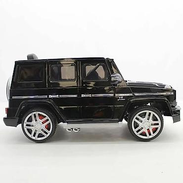 balaca maşin: 4 motorlu Mercedes Benz G63 AMG avtomobili balaca övladınıza həyətdə — 4
