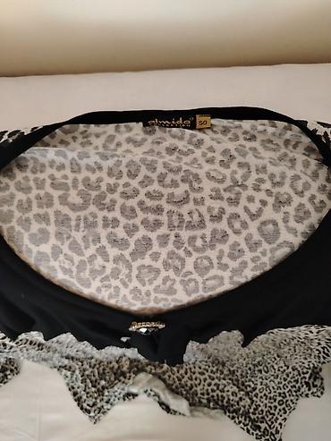 leopard: Almido Collection qadın bluzası - Ölçü: 50 (etiketdə göstərilib) - — 2