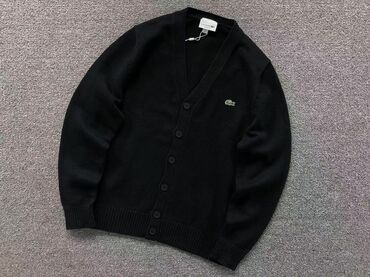 национальные головные уборы: Мужской свитер, M (EU 38), Lacoste, Новый, цвет - Черный, Самовывоз