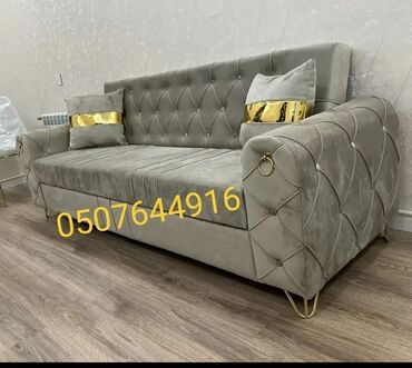 Sifarişlə salon divanları: Mini-divan, 3 nəfərlik, Bazasız, Taxta, Azərbaycan, Kredit yoxdur — 4