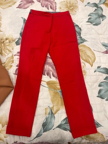 Dəstlər, kostyumlar: Şalvar, Zara, M, rəng - Qırmızı