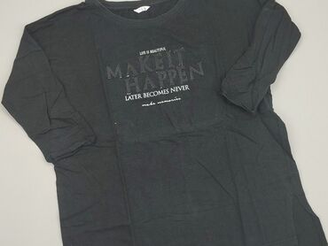 czarne t shirty z koronką: Блуза жіноча, Pepco, XL, стан - Хороший
