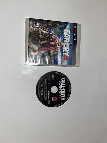 Farcry 3 ve call of duty disk oyunu ps 3 ucun ideal veziyyetdediler
