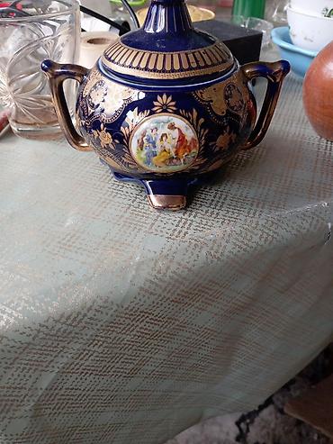 tefal cay: Çay dəsti, rəng - Göy, Farfor, Çexiya — 3