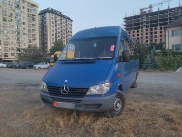 мерседес спринтер пассажирский цена: Mercedes-Benz Sprinter – синий пассажирский микроавтобус