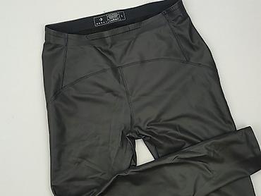 legginsy: Moraj, Legginsy Ze skóry ekologicznej damskie, rozmiar L — 1