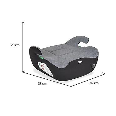 deciji sat: Auto sedište buster Jet 125–150 cm Grey (Šifra: CAN2155-70) Moni Jet — 3
