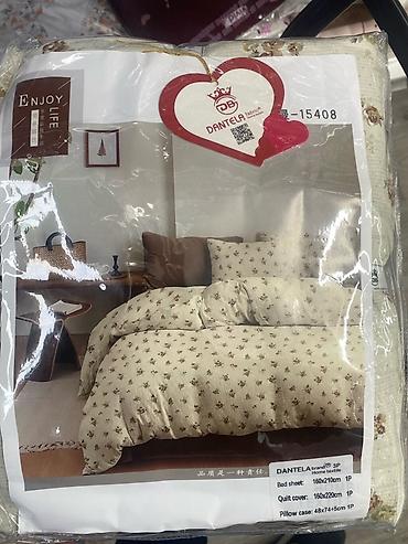 bed sheets: Комплект постельного белья DANTELA, 3 предмета (Home textile) Состав — 3