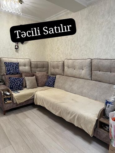 Divanlar: Künc divan, İşlənmiş, Çatdırılma yoxdur