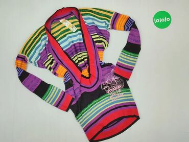 Bluza, 4XL (EU 48), wzór - Linia, kolor - Kolorowy