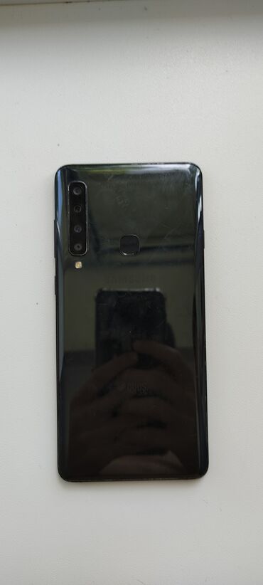 галакси с 9: Samsung Galaxy A9, Б/у, 128 ГБ, цвет - Черный, 2 SIM