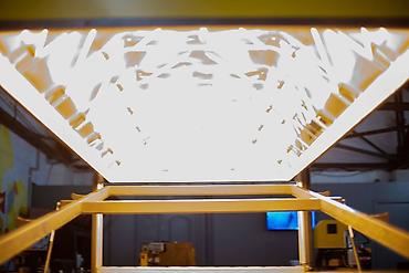 Вакуумно-формовочные станки: Мембранно-вакуумный пресс для шпонирования и фасадов Идеальное — 4