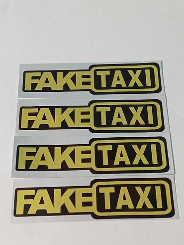 masın satışı: Avtomobil üçün sticker fake taxı onlayn satışdır bəzi metrolara — 1