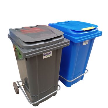 Tullantı qabları: Elektron qaimə var, Çek verilir Avropa standartlarına uyğun "Razak" — 25