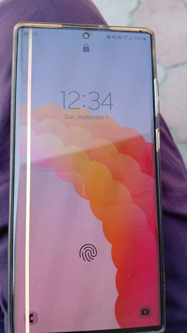 samsung s10 чехол: Samsung Galaxy S22 Ultra, Колдонулган, 512 ГБ, түсү - Саргыч боз, 1 SIM, 2 SIM, eSIM